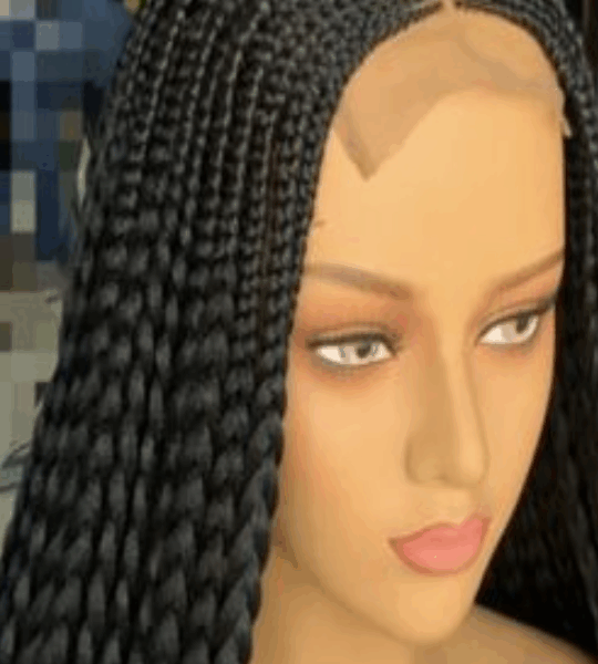 Loose braided wig