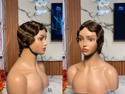 💯human hair layer cap