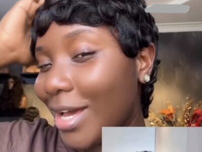 Chivido Skul cap curls wig