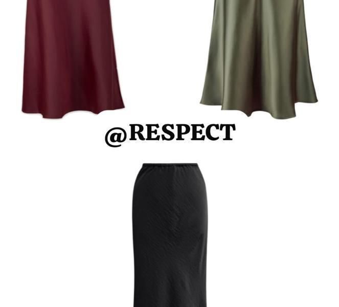 SILK SKIRT