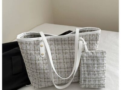 2 in 1 Threaded Tote Bag