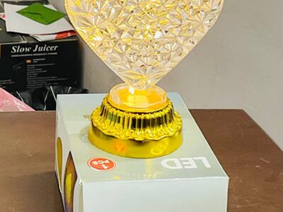 Led Moon/Heart shaped lamp available for sale in Lagos with immediate nationwide delivery