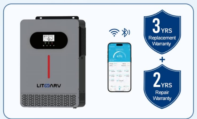 1.6kw NML-2000-12 Inverter with Inbuilt charge controller