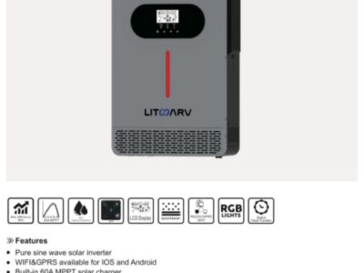 1.6kw NML-2000-12 Inverter with Inbuilt charge controller