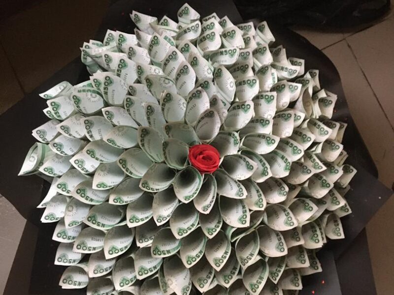 50k Cash Money bouquet