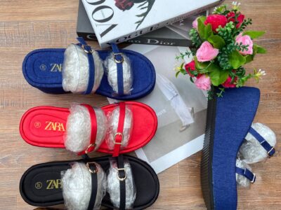 ZARA BELT WEGDE (HEELS)