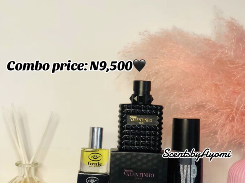 Valentinho combo perfume for guys available for sale in Lagos with immediate pickup and delivery 🚚