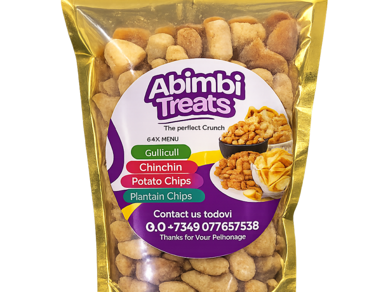 Crunchy chinchin in porches